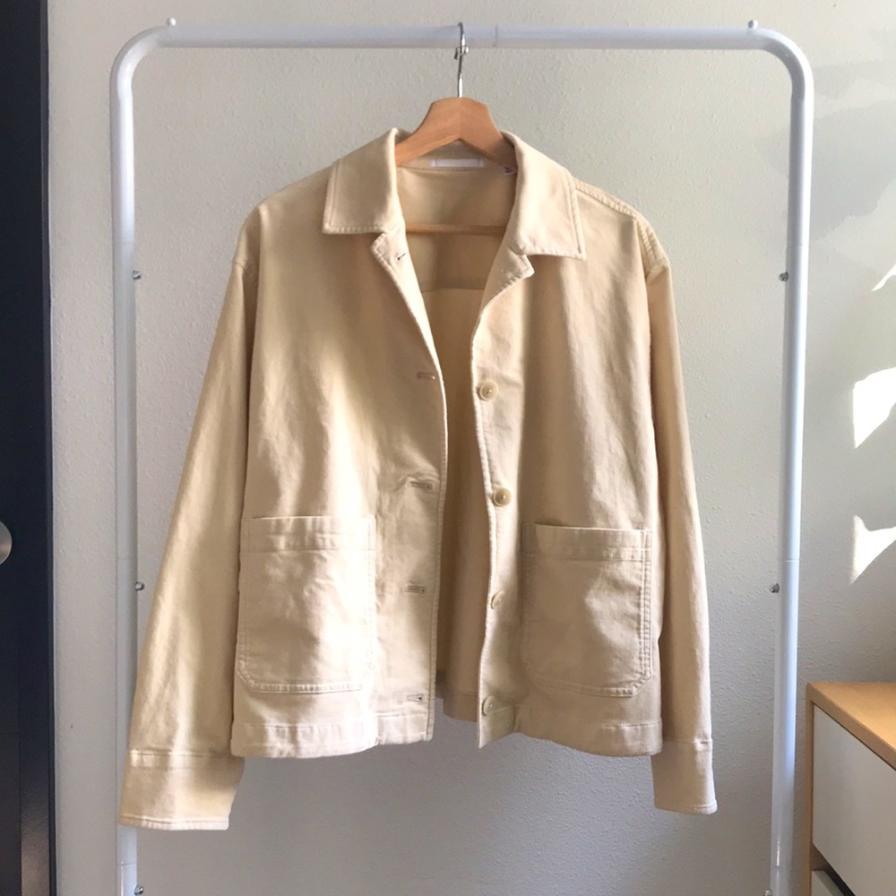 Uniqlo Corduroy boxy chore coat jacket